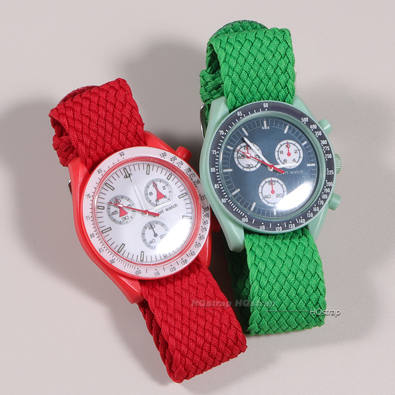 16mm 18mm 20mm 22mm Nylon Canv - Perlon Strap Woven avis et prix