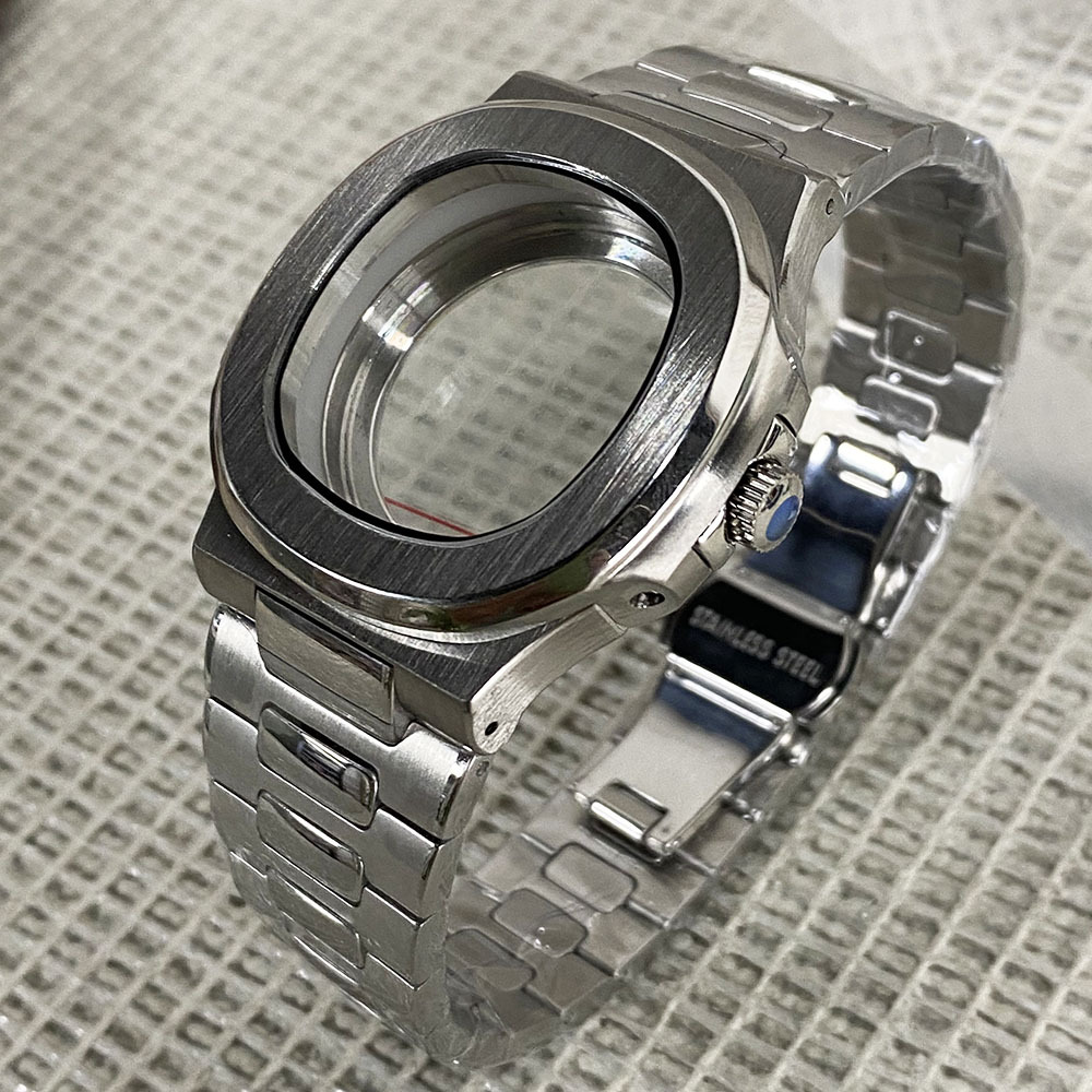 40mm Nautilus Watch Case Mod K - Butterfly Clasp Deployant avis et prix