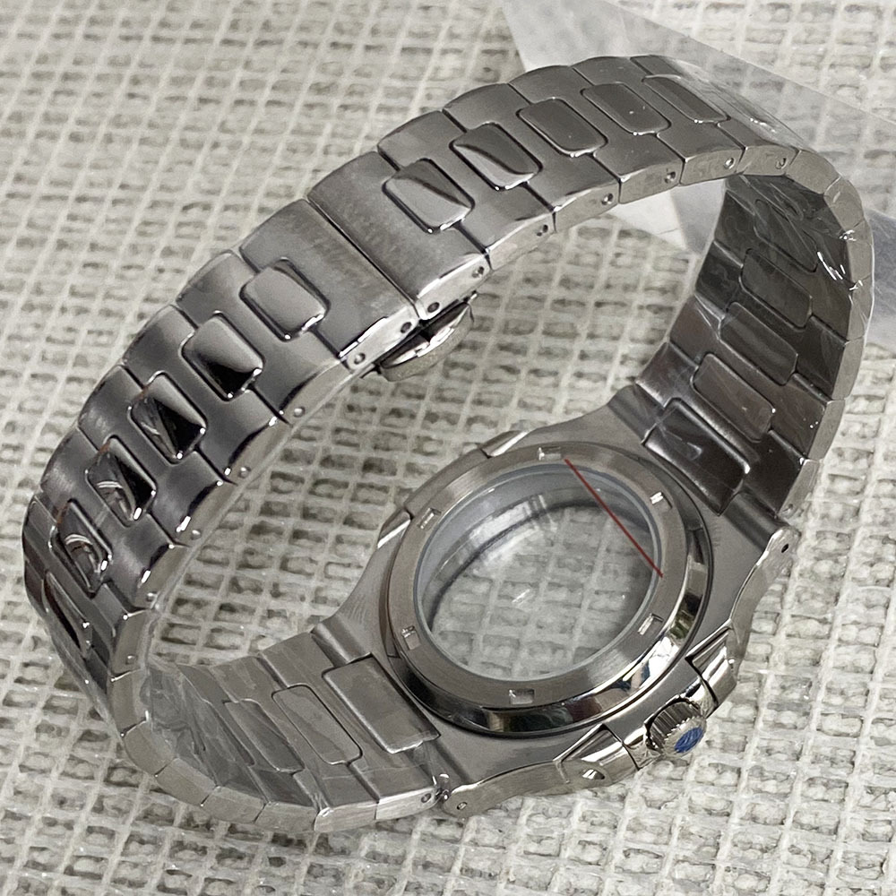 40mm Nautilus Watch Case Mod K - Butterfly Clasp Deployant avis et prix