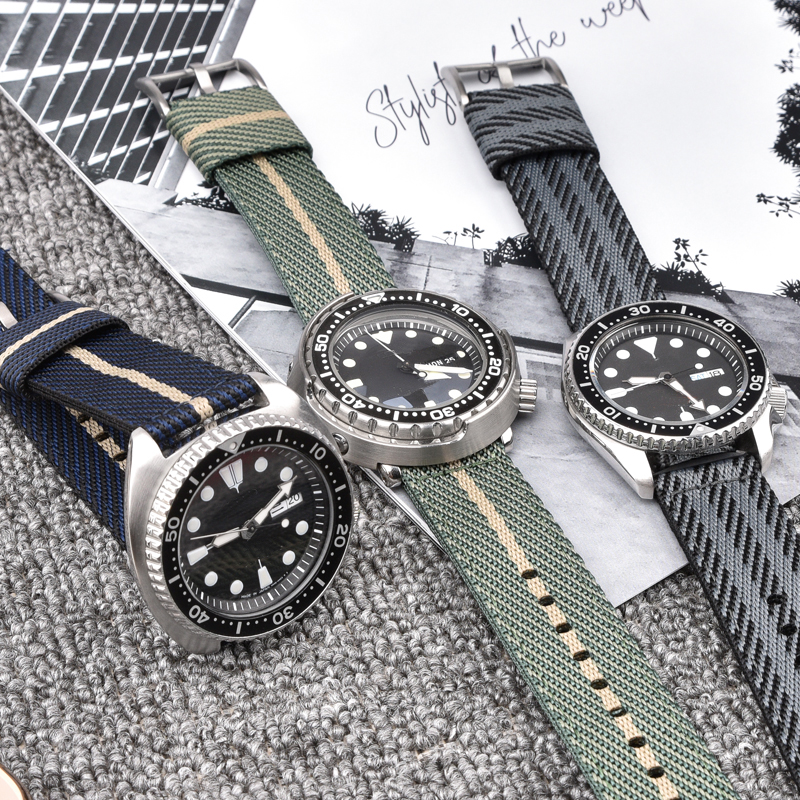 Woven Nylon Strap 18mm 20mm 22 - Nato Strap Nylon avis et prix
