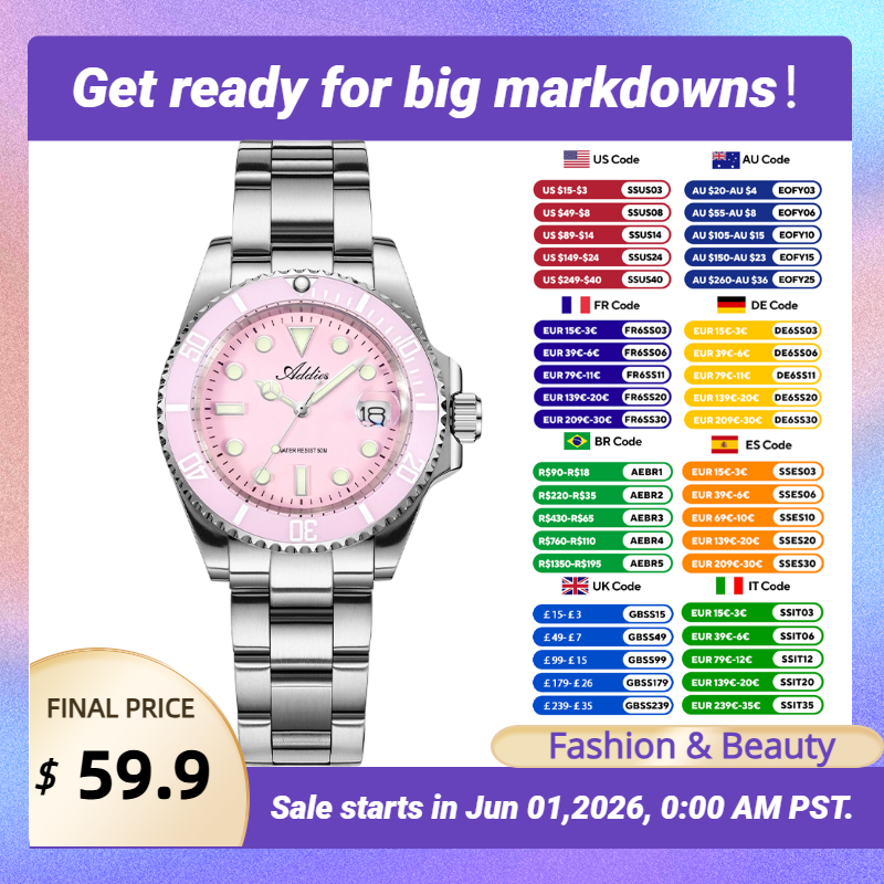 Addies New Women Watches Luxur - Butterfly Clasp Deployant avis et prix
