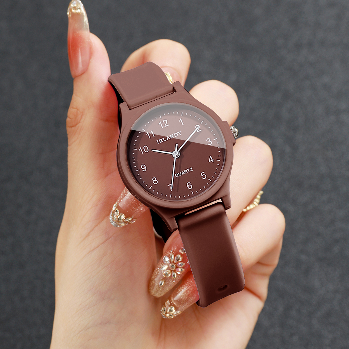 2PCS Fashion Arabic Dial Women - Silicone Band Women avis et prix
