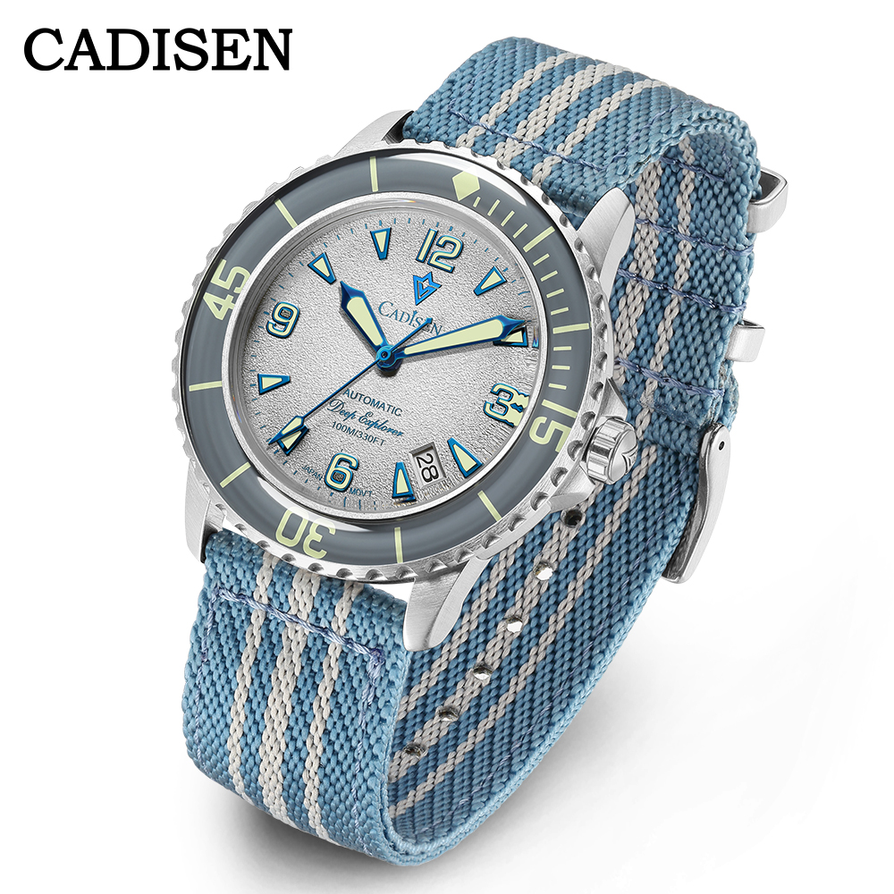 CADISEN Deep Explorer MIYOTA 8 - Canvas Strap Watch avis et prix