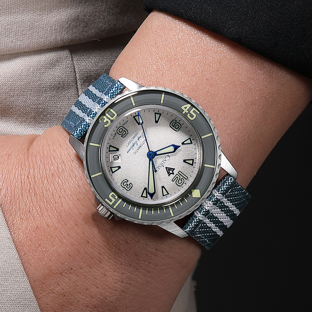 CADISEN Deep Explorer MIYOTA 8 - Canvas Strap Watch avis et prix
