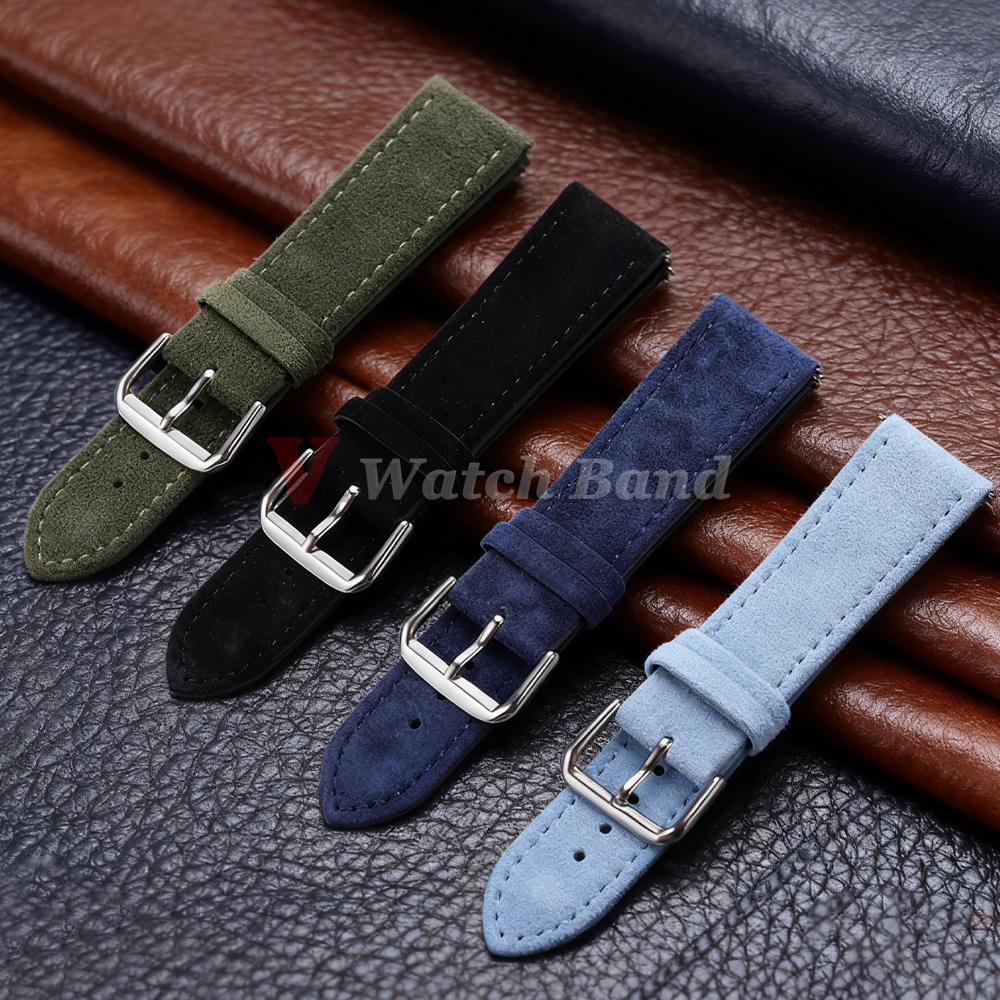 18/19/20/22mm Watch Band Genui - Suede Strap Watch avis et prix
