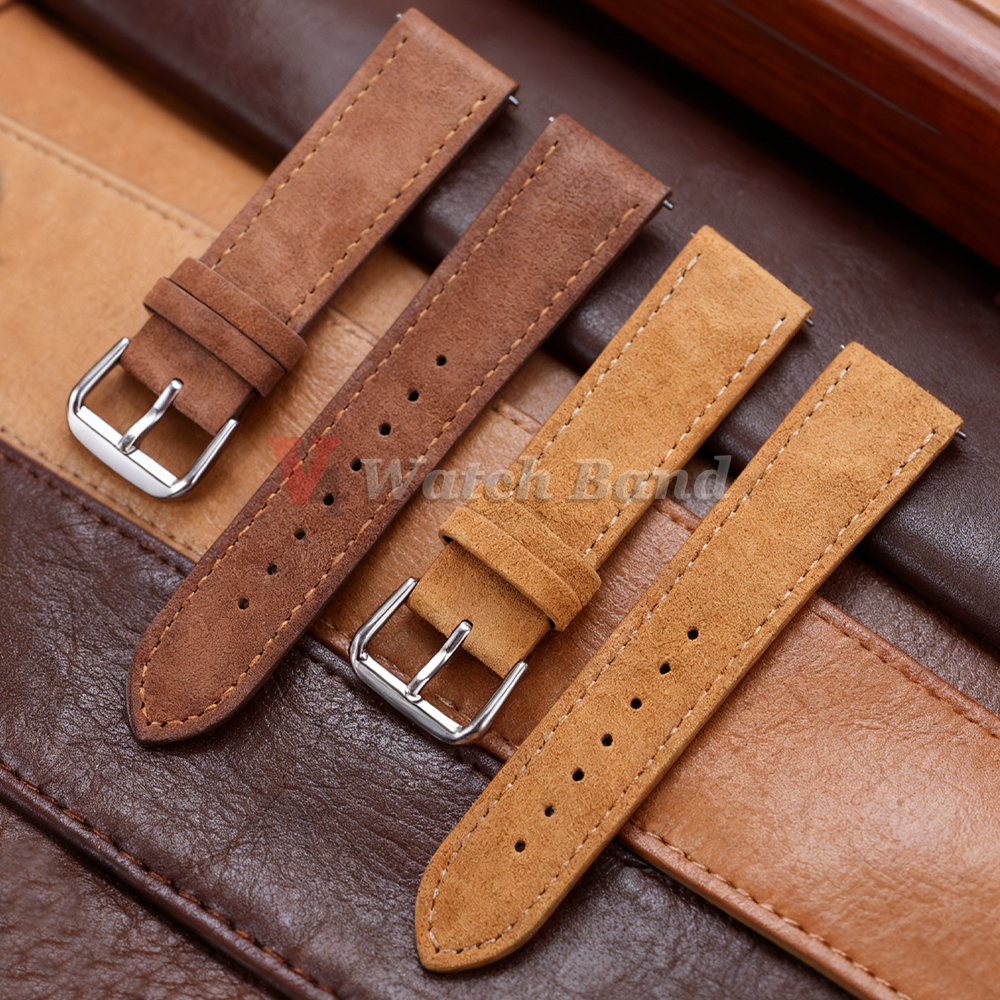 18/19/20/22mm Watch Band Genui - Suede Strap Watch avis et prix