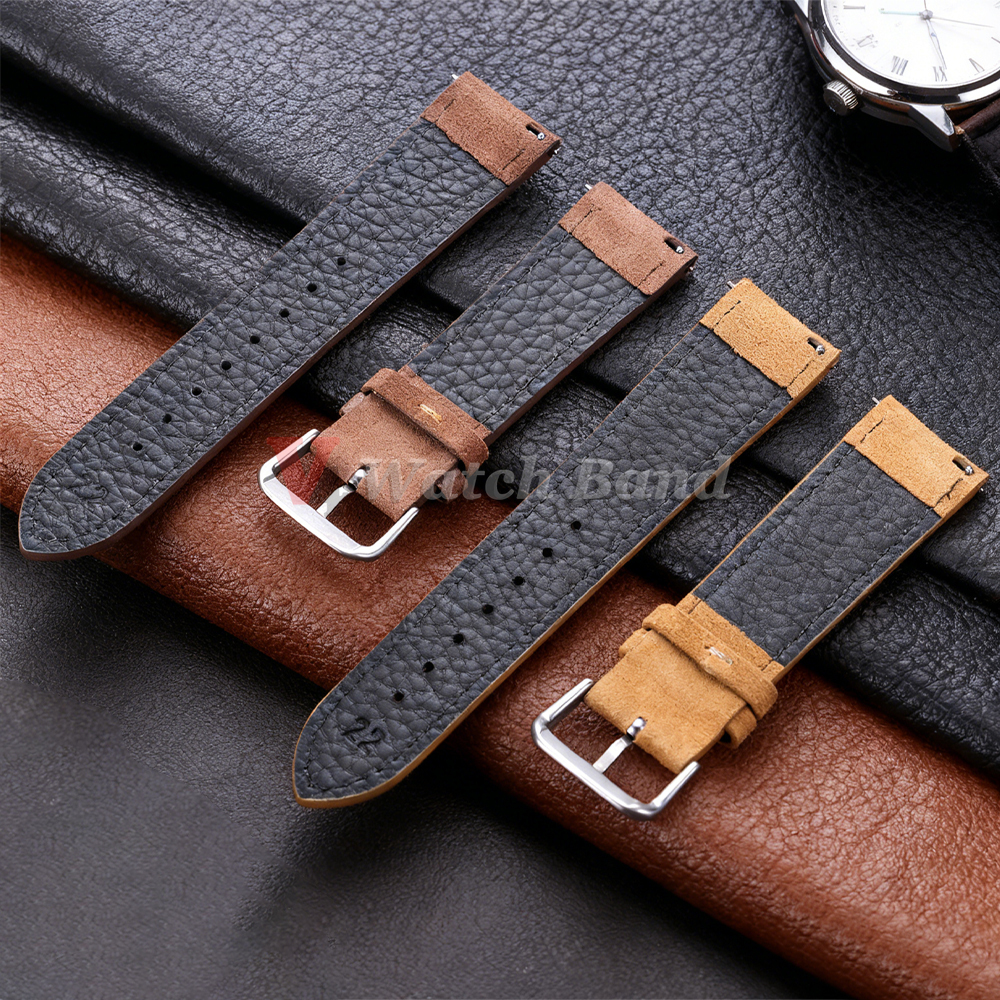 18/19/20/22mm Watch Band Genui - Suede Strap Watch avis et prix