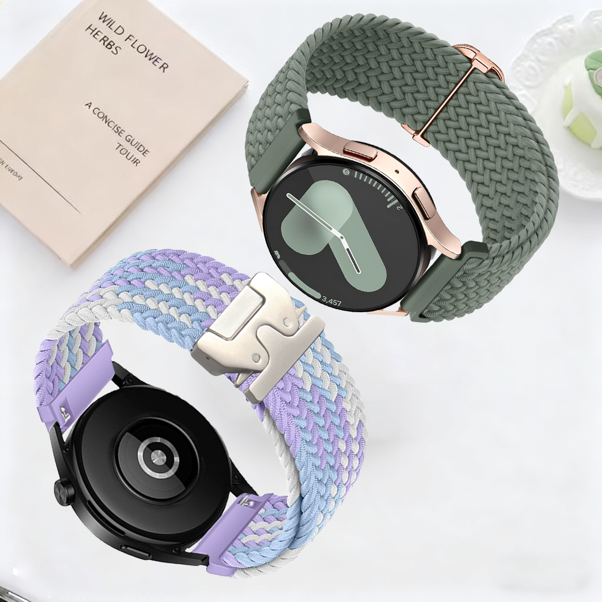 2Pcs 18/20/22 Braided Elastic  - Parachute Strap Elastic avis et prix