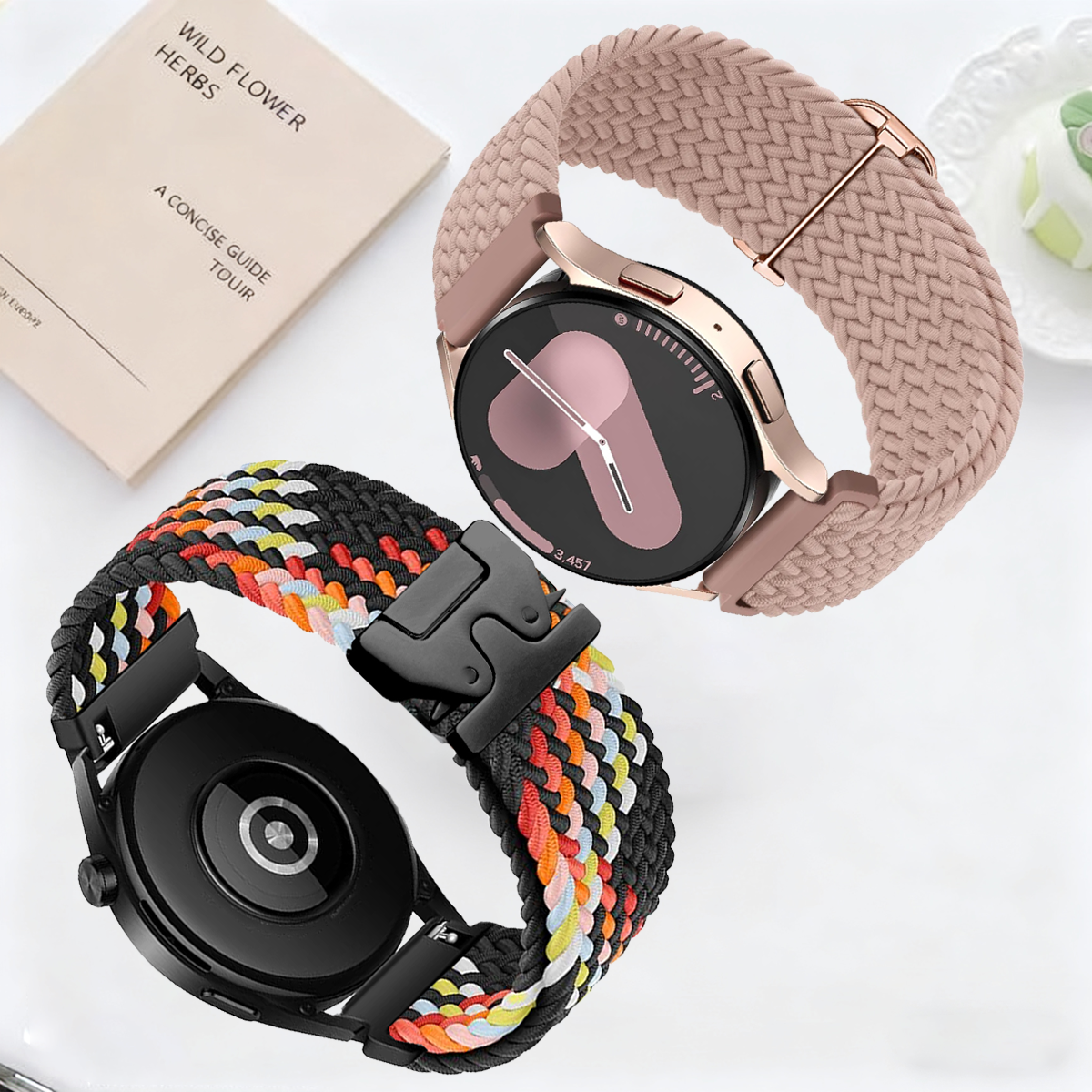 2Pcs 18/20/22 Braided Elastic  - Parachute Strap Elastic avis et prix