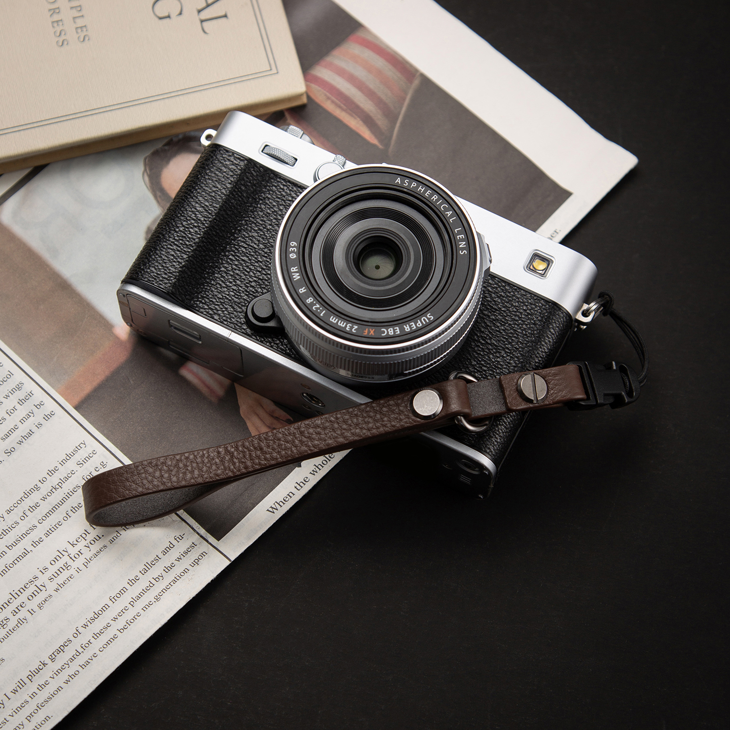 Adjustable Handmade Cowhide Le - Leather Strap Quick Release avis et prix