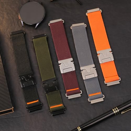 20mm 22mm band For Amazfit bip - Parachute Strap Elastic avis et prix