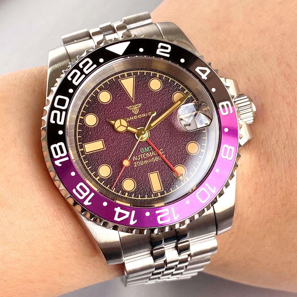 NH34 Tandorio 40mm Diving Watc - Stainless Bracelet Diver avis et prix