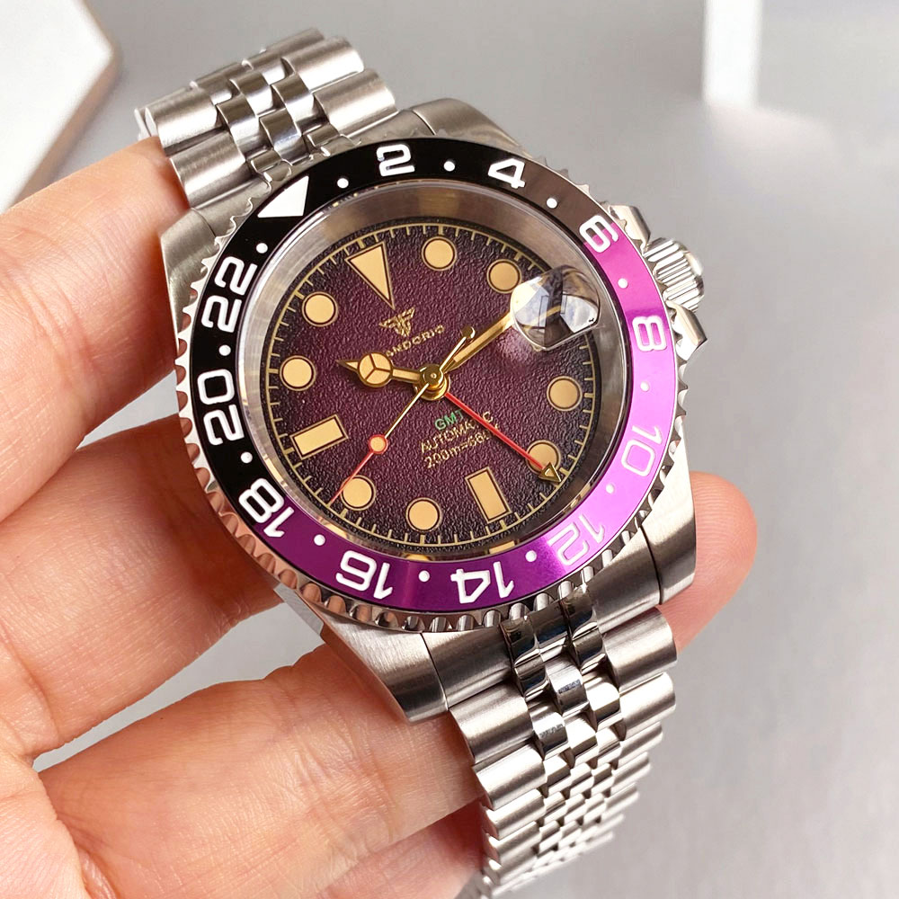 NH34 Tandorio 40mm Diving Watc - Stainless Bracelet Diver avis et prix