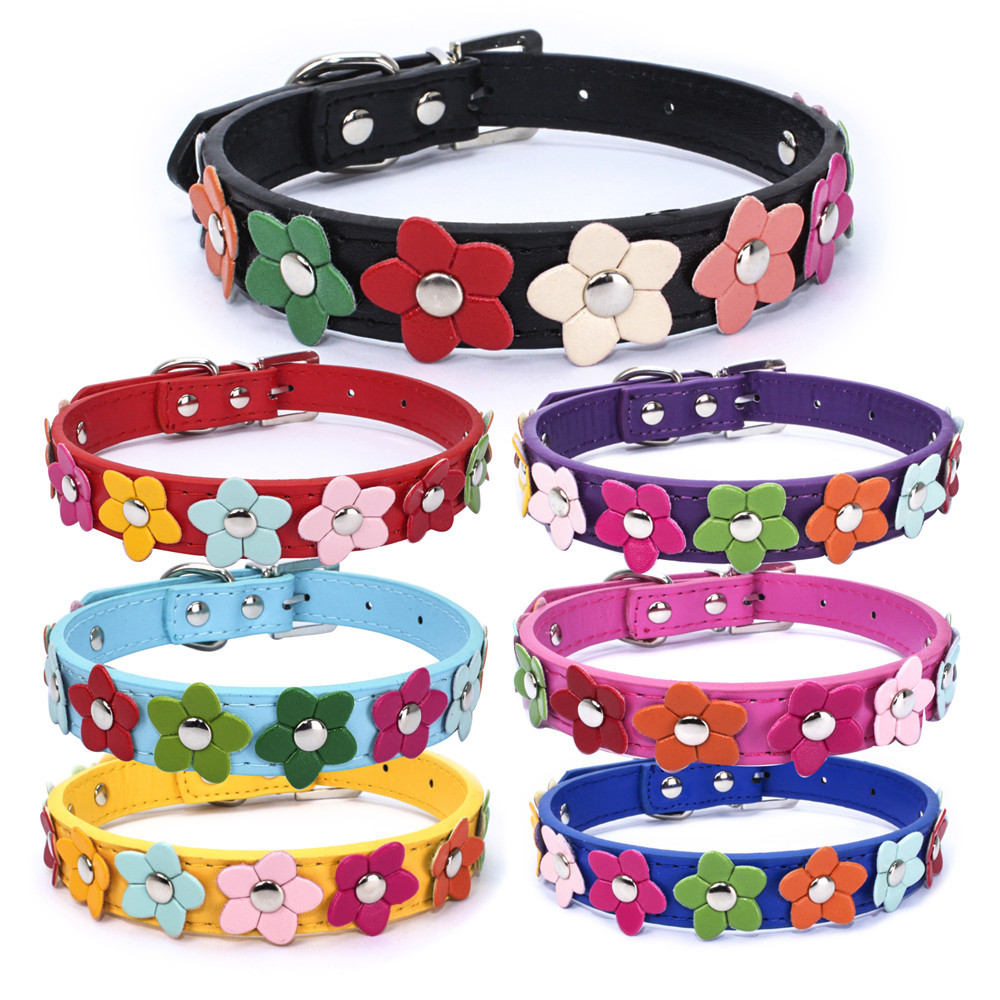 Pu Leather Colorful Flower Stu - Leather Strap Quick Release avis et prix