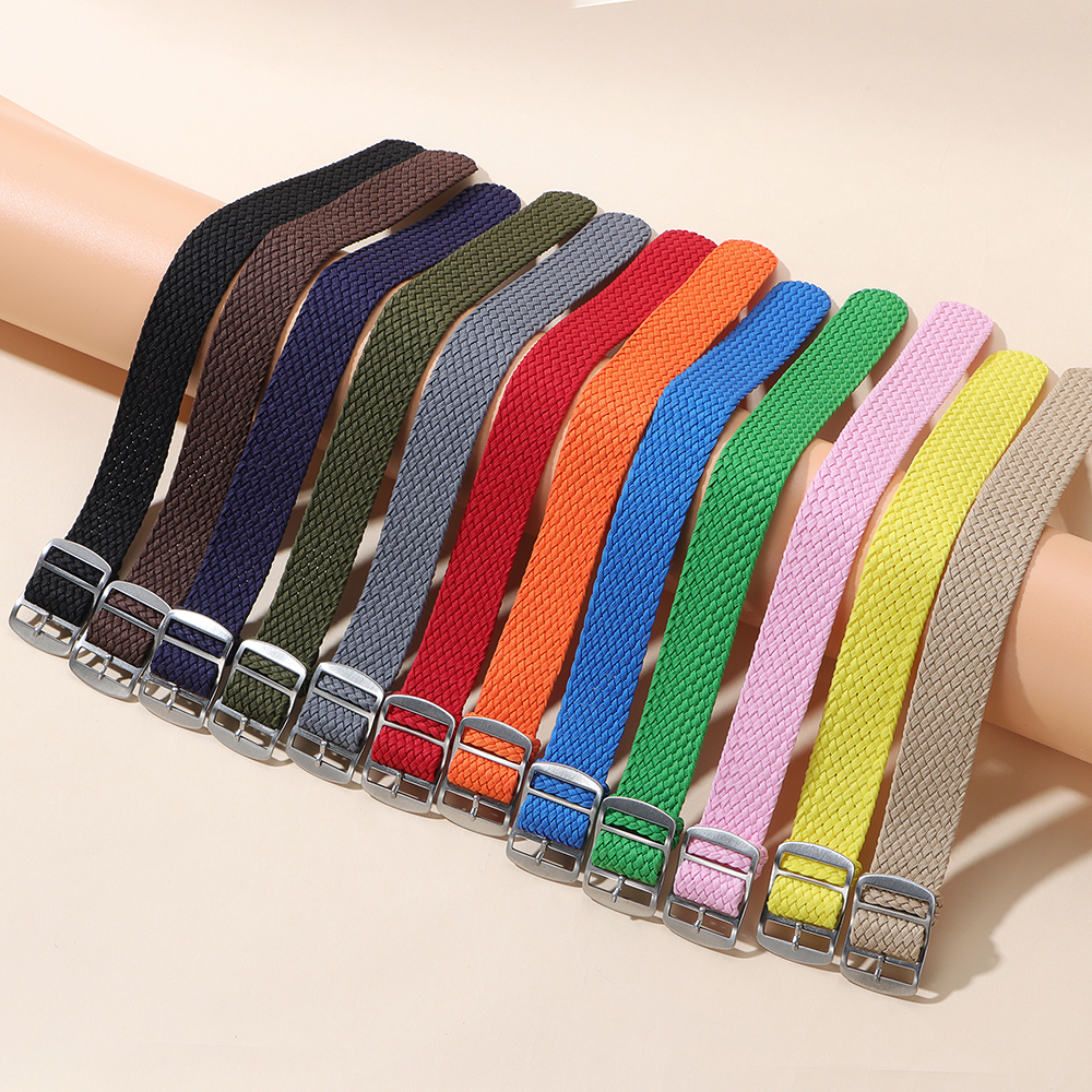Nylon Woven Canvas Watch Band  - Perlon Strap Woven avis et prix