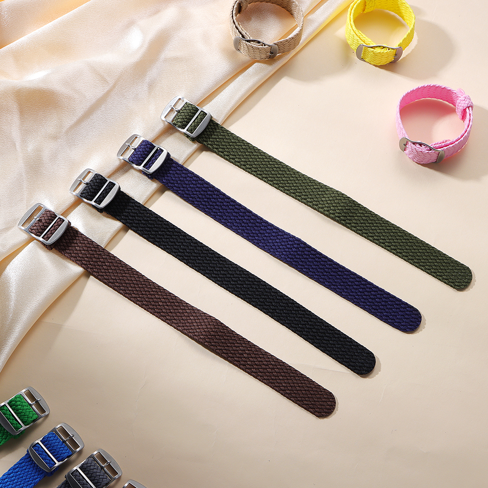Nylon Woven Canvas Watch Band  - Perlon Strap Woven avis et prix