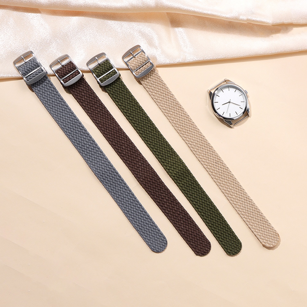 Nylon Woven Canvas Watch Band  - Perlon Strap Woven avis et prix