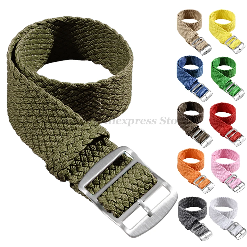 Woven Nylon Strap For Perlon W - Perlon Strap Woven avis et prix