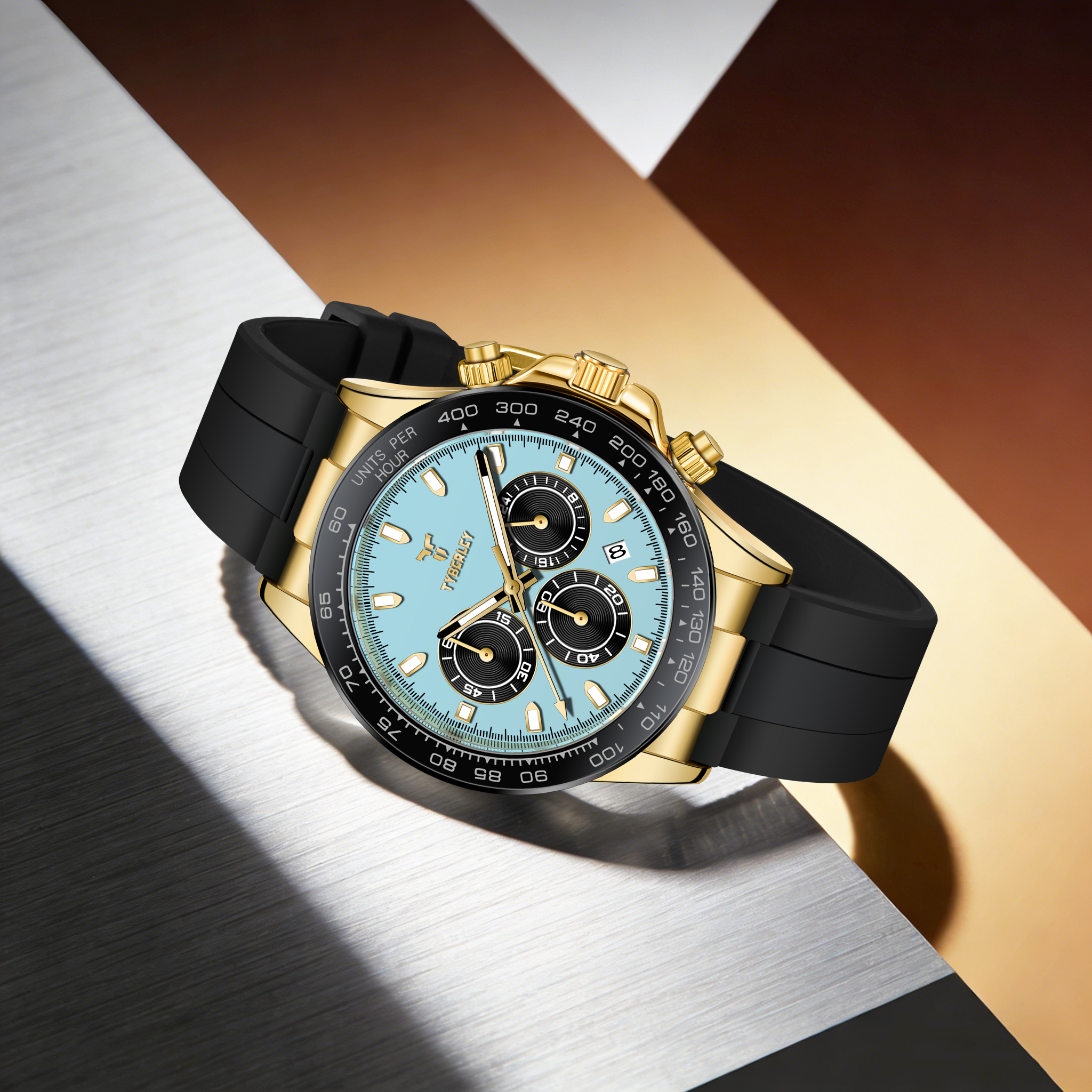 TYBERLEY Sophisticated Eleganc - Rubber Strap Diver avis et prix