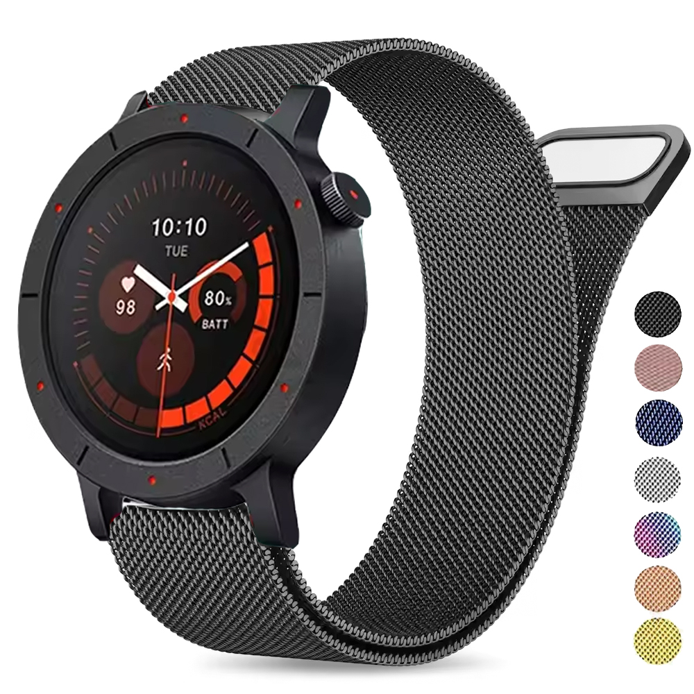 20/22mm Metal Milanese Loop Ba - Milanese Loop Magnetic avis et prix