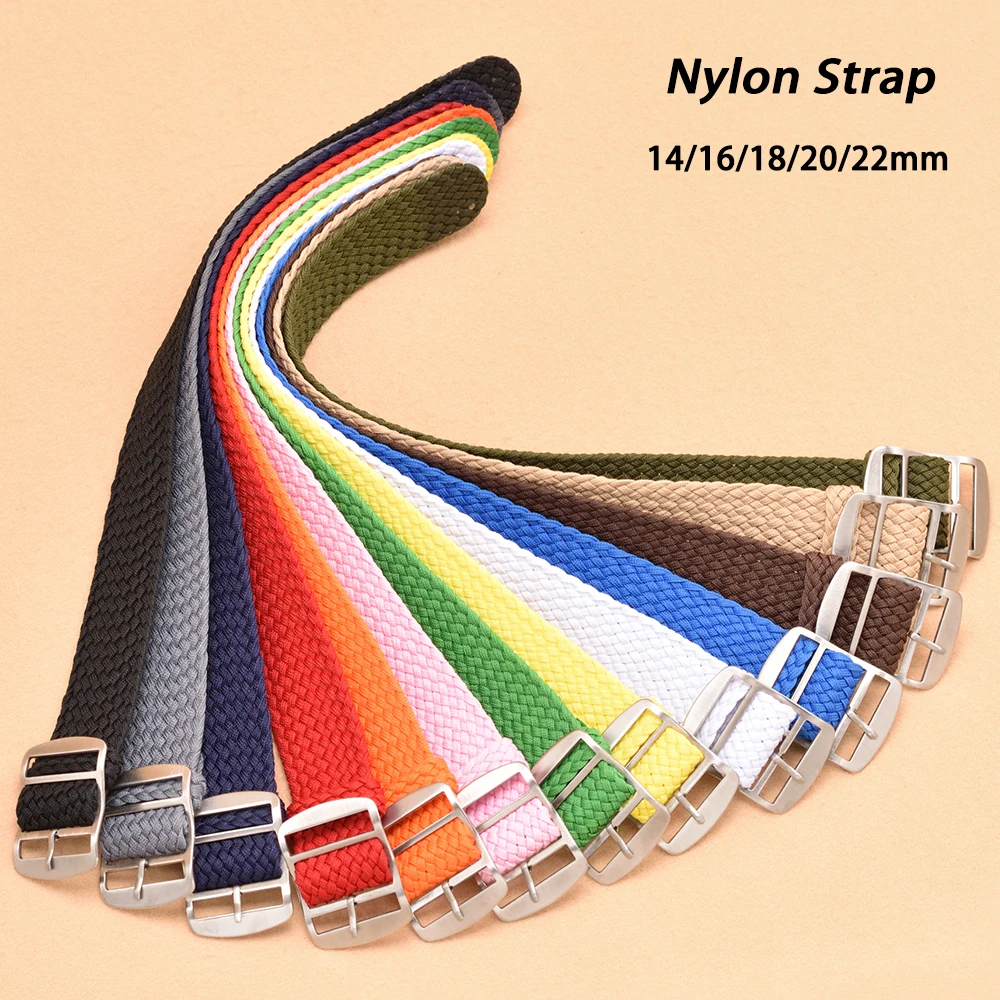 Woven Nylon Watch Strap 14mm 1 - Perlon Strap Woven avis et prix
