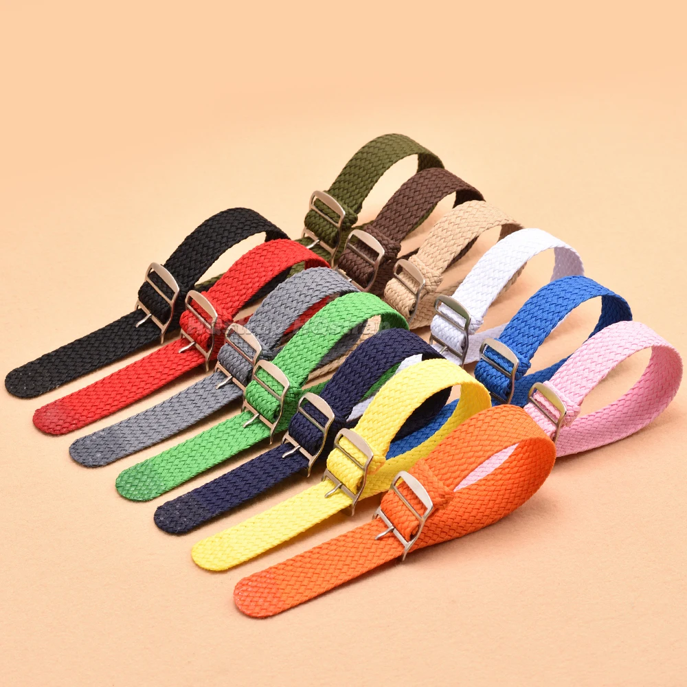 Woven Nylon Watch Strap 14mm 1 - Perlon Strap Woven avis et prix