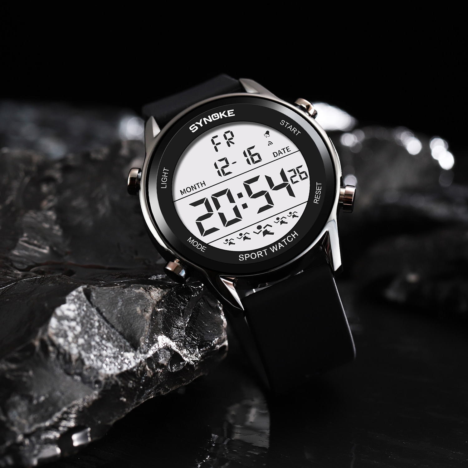 Digital Watches For Men Waterp - Rubber Strap Diver avis et prix