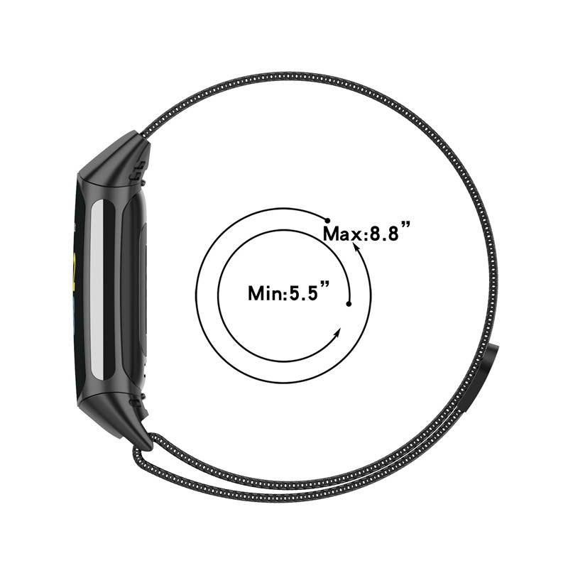 Metal Band For Fitbit Charge 5 - Mesh Strap Metal avis et prix