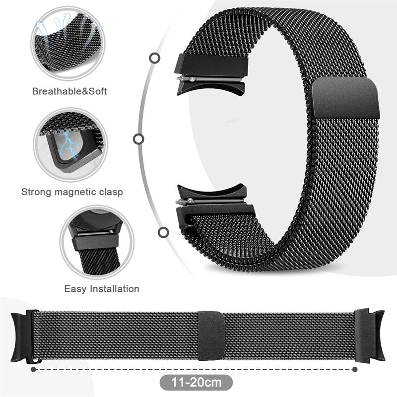 Milanese Loop Strap For Samsun - Milanese Loop Magnetic avis et prix