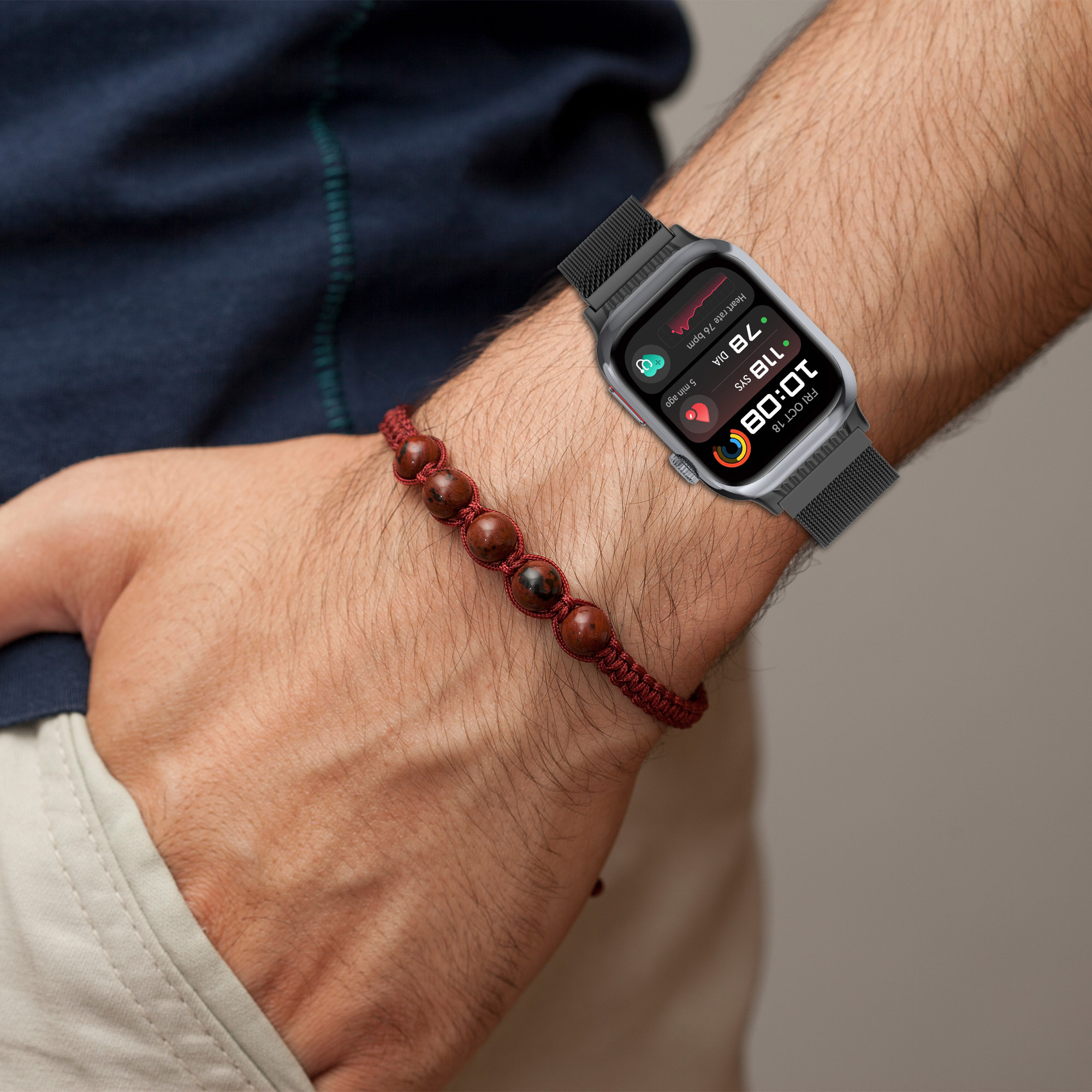 Milanese Magnetic Loop Band St - Milanese Loop Magnetic avis et prix