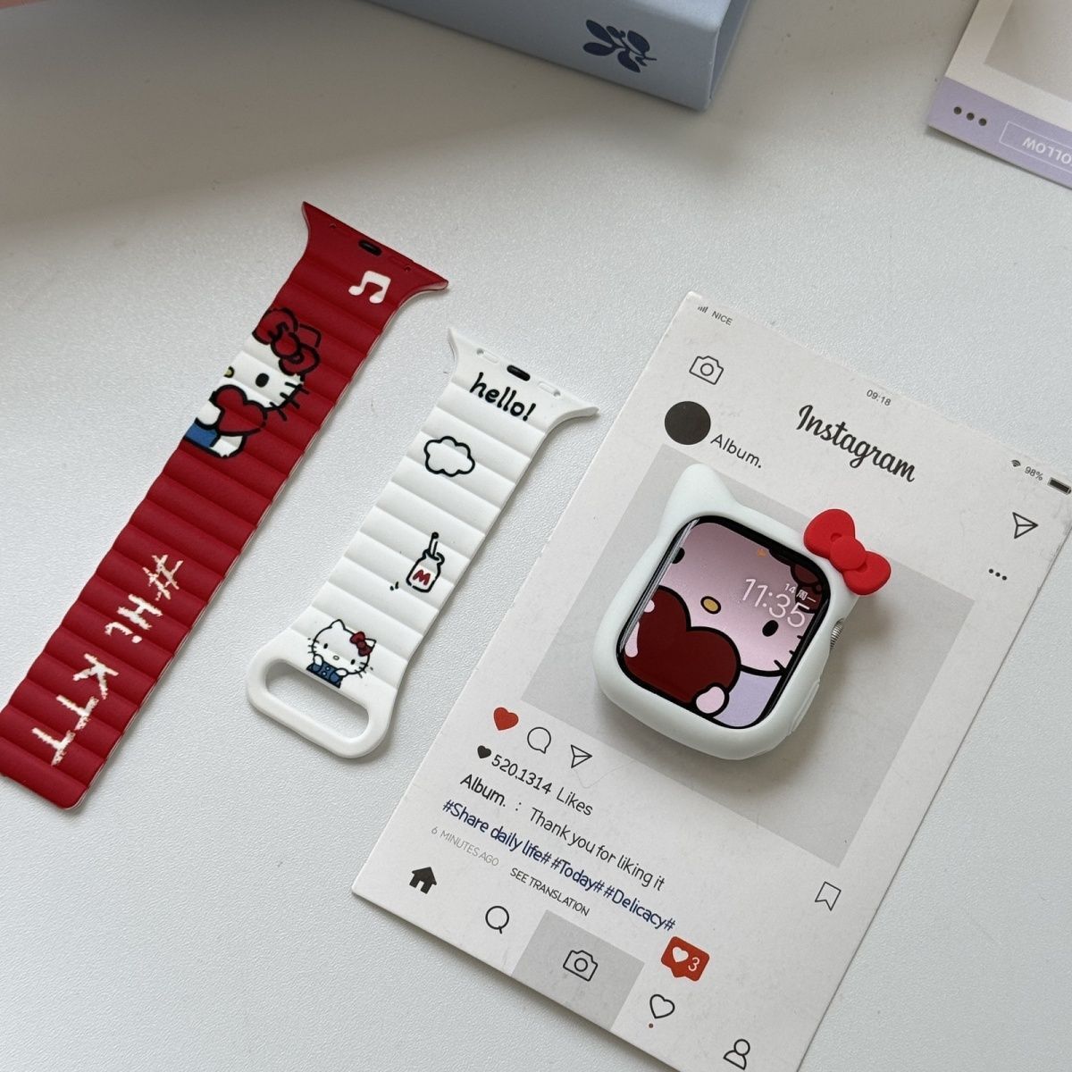 Anime Sanrio Hello Kitty Kurom - Silicone Band Women avis et prix