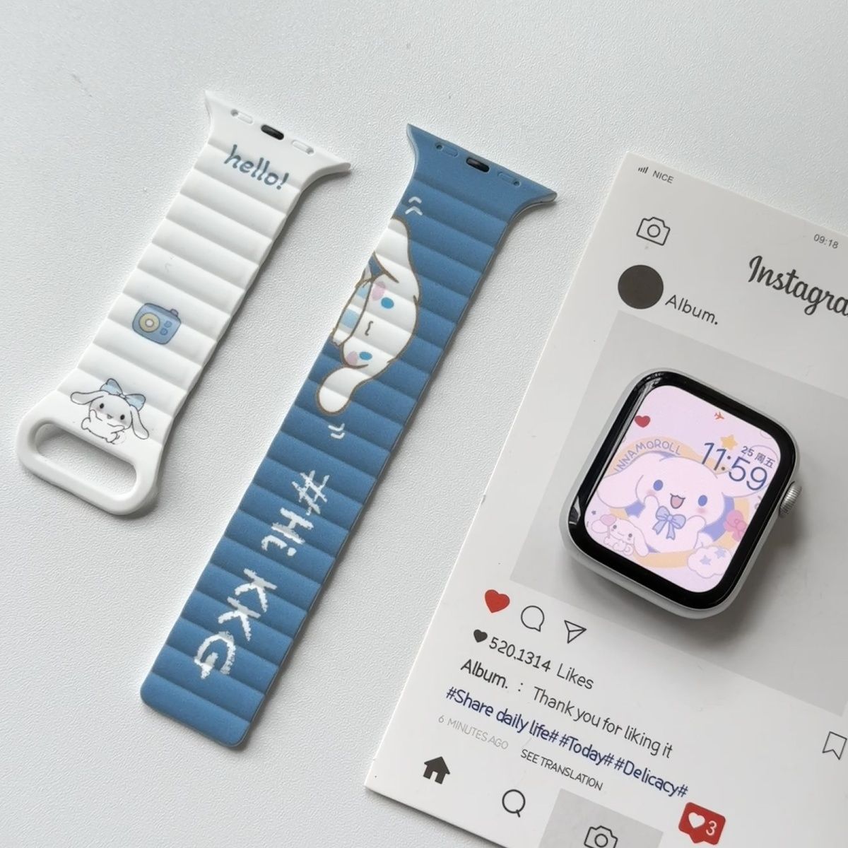 Anime Sanrio Hello Kitty Kurom - Silicone Band Women avis et prix