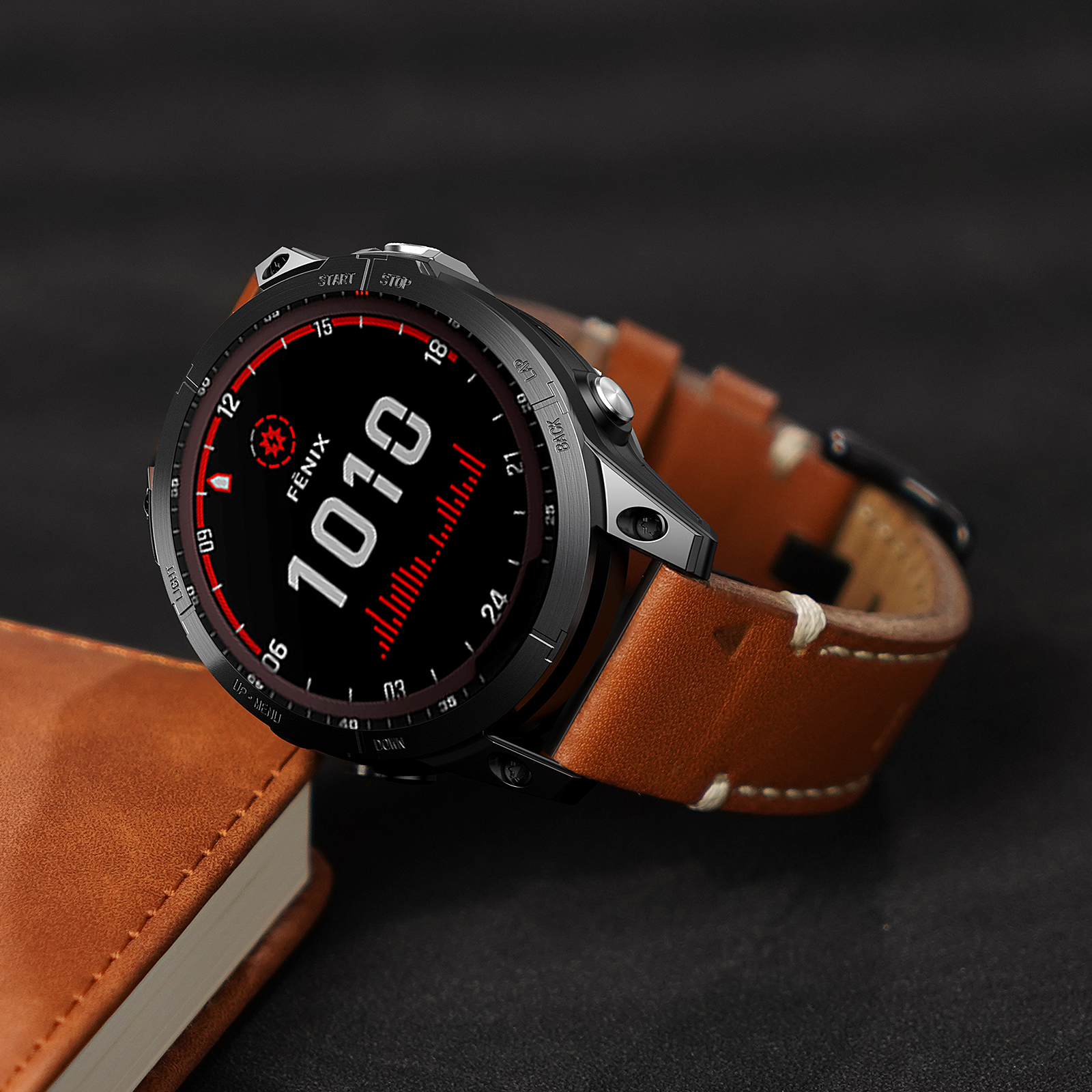 22 26mm Genuine Leather Strap  - Leather Strap Quick Release avis et prix