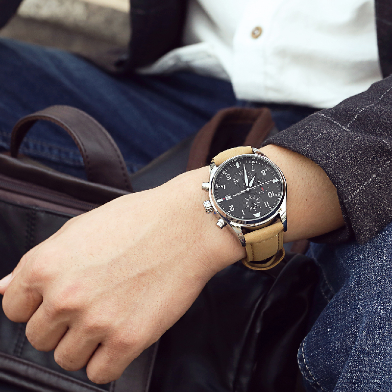 OCHSTIN Original Men Chronogra - Leather Watch Band Men avis et prix