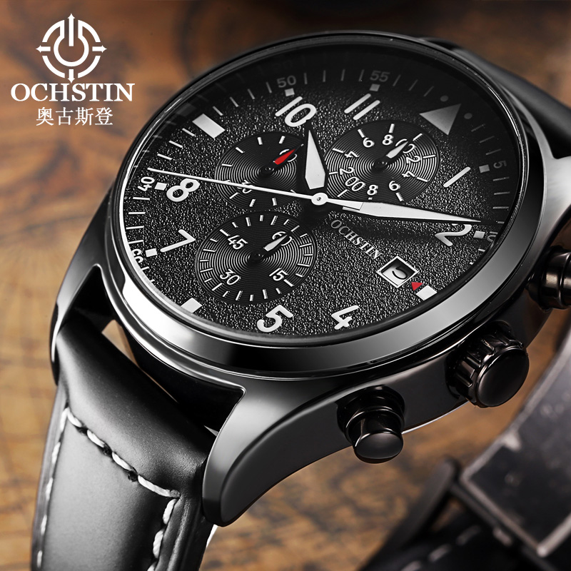 OCHSTIN Original Men Chronogra - Leather Watch Band Men avis et prix