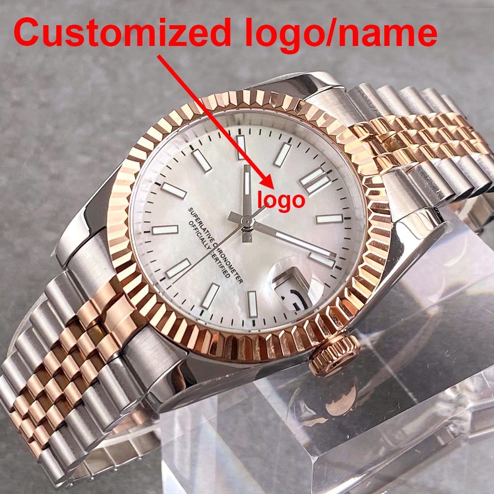 Customized two tone rose gold  - Stainless Bracelet Diver avis et prix