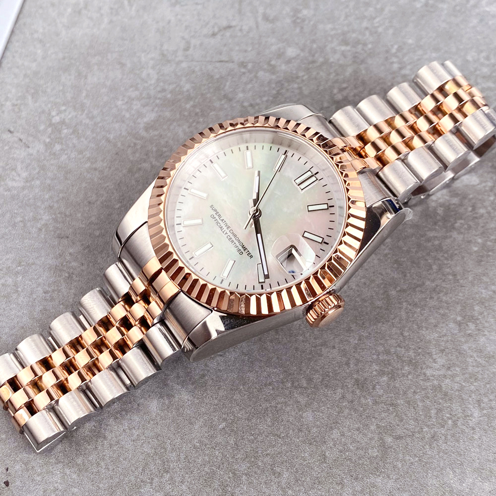 Customized two tone rose gold  - Stainless Bracelet Diver avis et prix