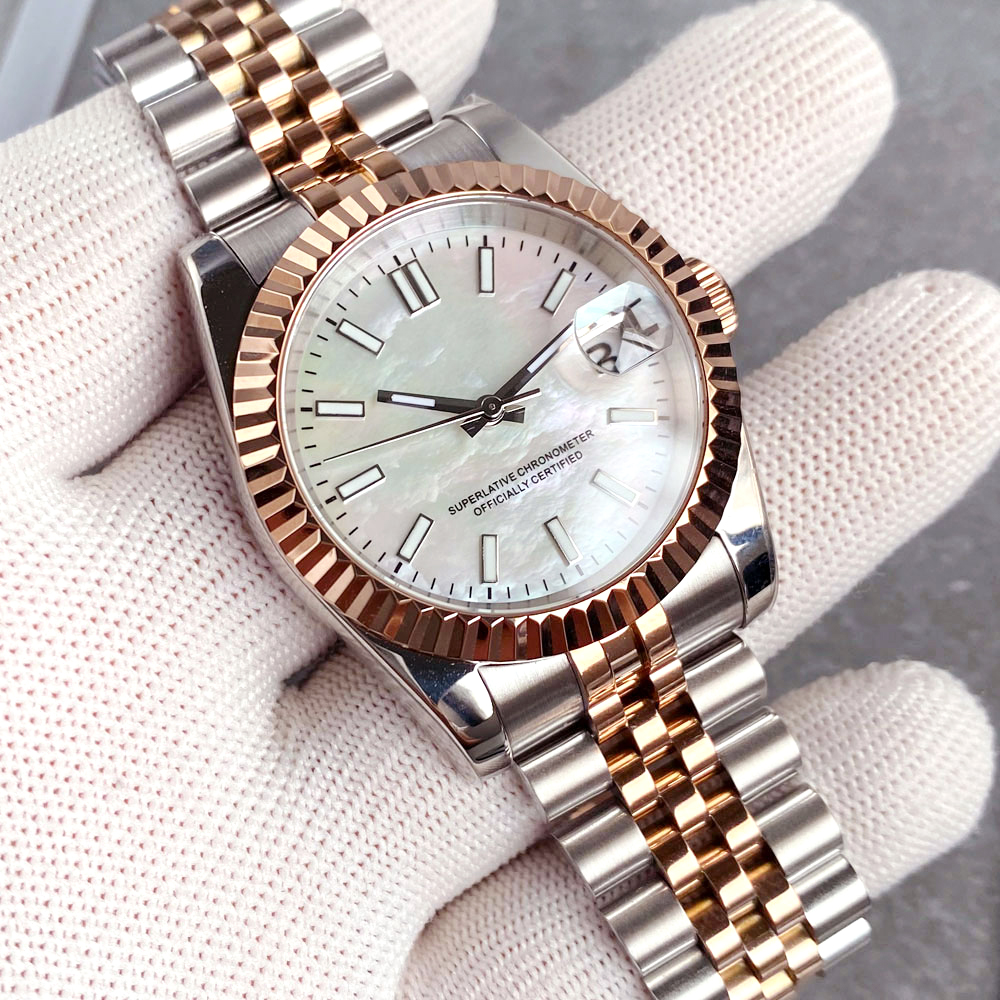 Customized two tone rose gold  - Stainless Bracelet Diver avis et prix