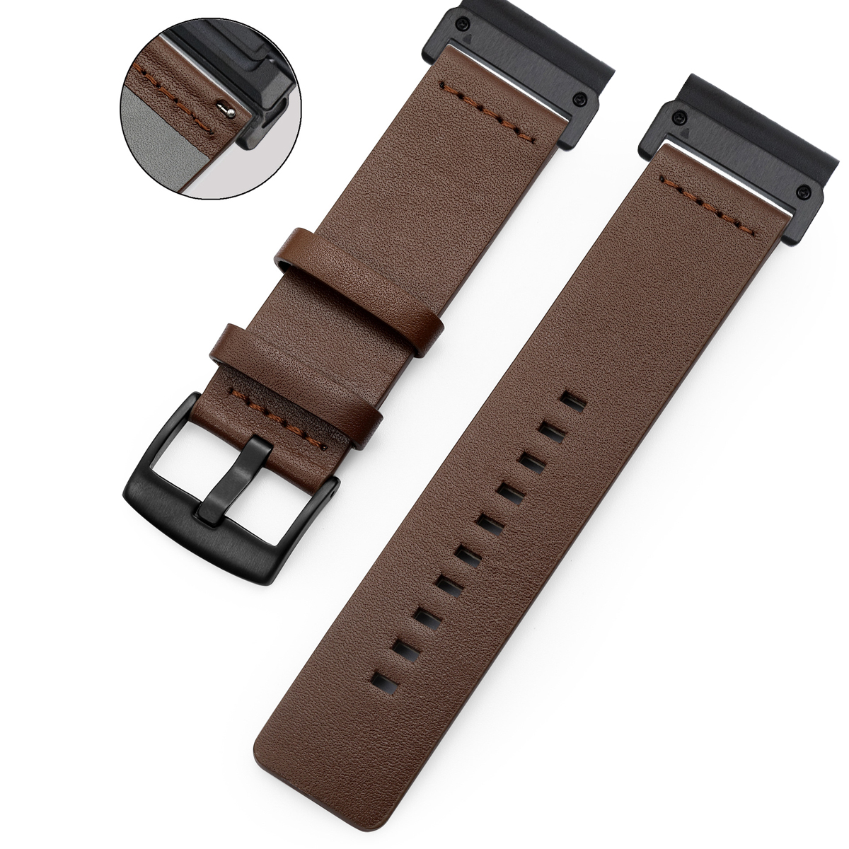 26mm 22mm Quick Fit Strap For  - Leather Strap Quick Release avis et prix