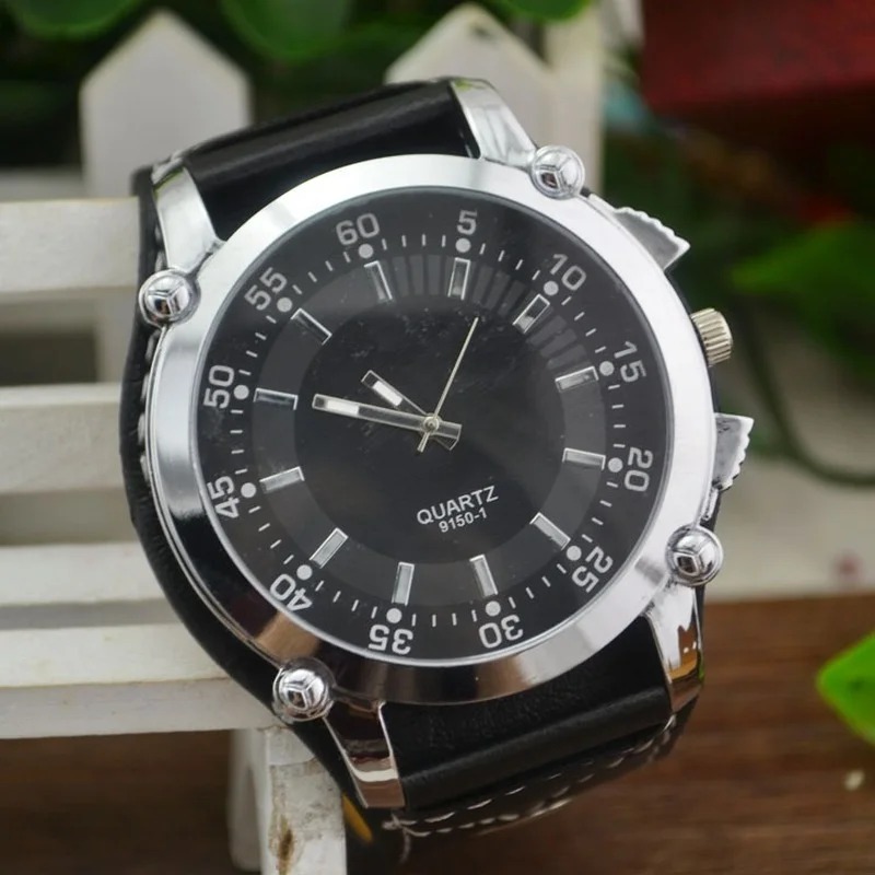 Fashion Brand Luxury Wristwatc - Leather Watch Band Men avis et prix