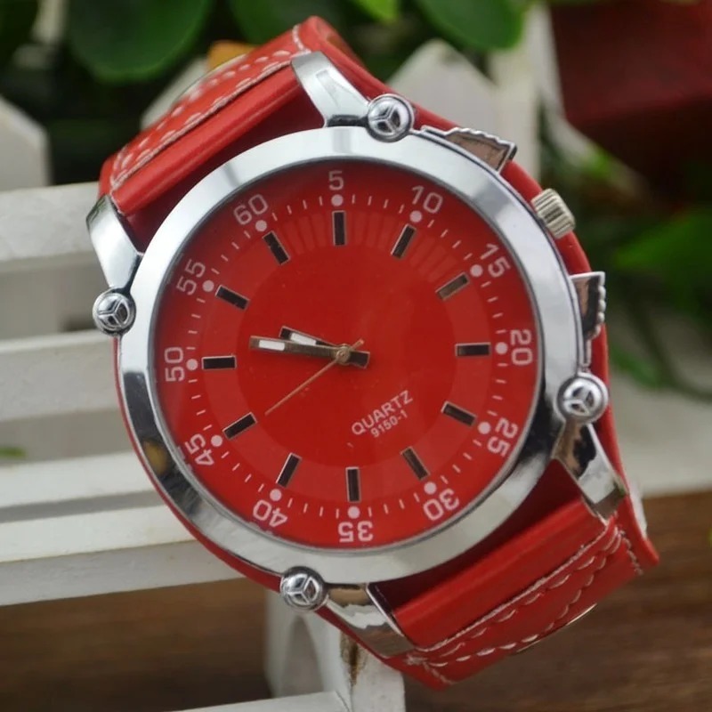Fashion Brand Luxury Wristwatc - Leather Watch Band Men avis et prix