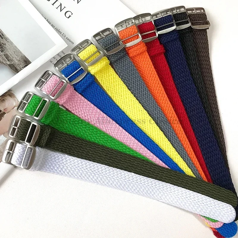 Fabric Woven Nylon Watch Band  - Perlon Strap Woven avis et prix
