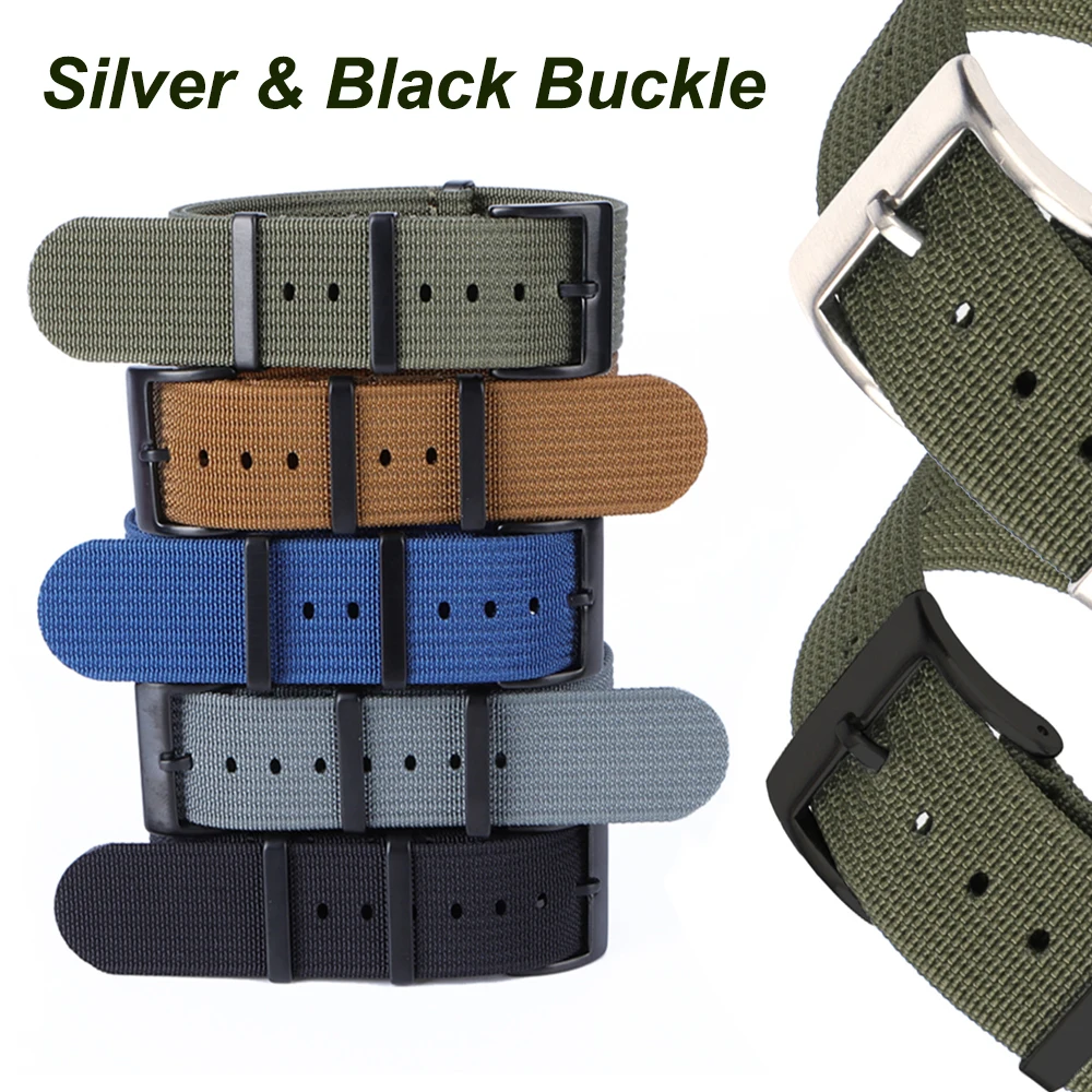 20mm 22mm High Quality Nylon W - Canvas Strap Watch avis et prix