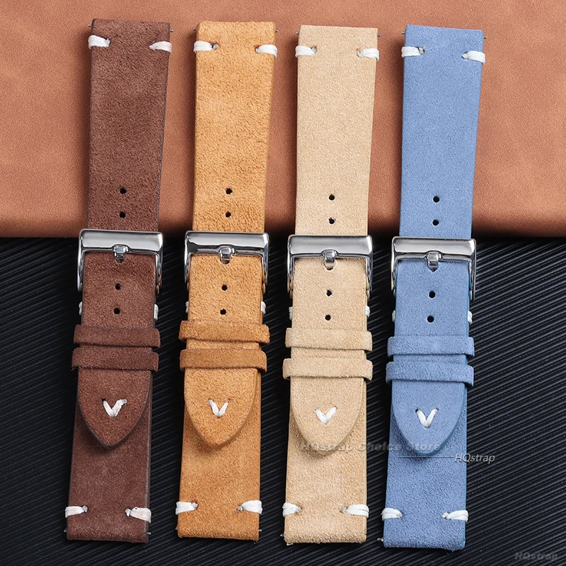 18mm 20mm 22mm High Quality Su - Suede Strap Watch avis et prix