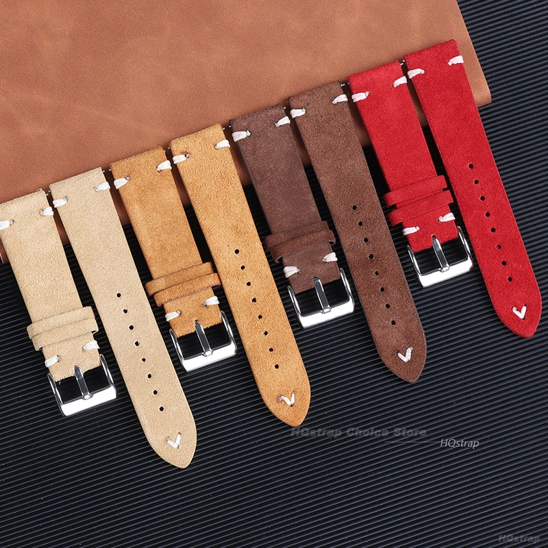18mm 20mm 22mm High Quality Su - Suede Strap Watch avis et prix