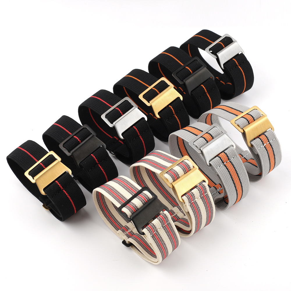Parachute Nylon Watch Band 18m - Parachute Strap Elastic avis et prix