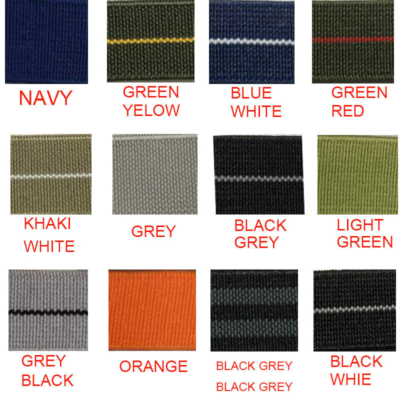Parachute Nylon Watch Band 18m - Parachute Strap Elastic avis et prix
