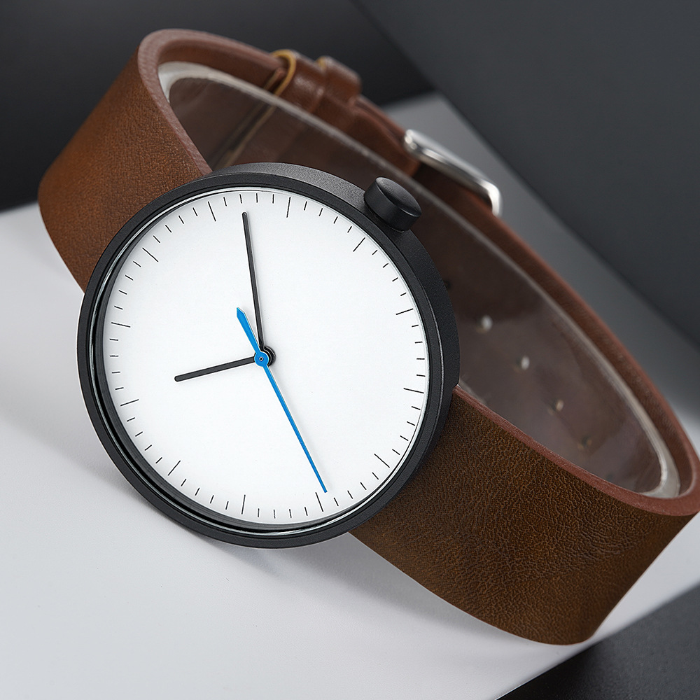 UTHAI Watch Men Simple Trendy  - Leather Watch Band Men avis et prix