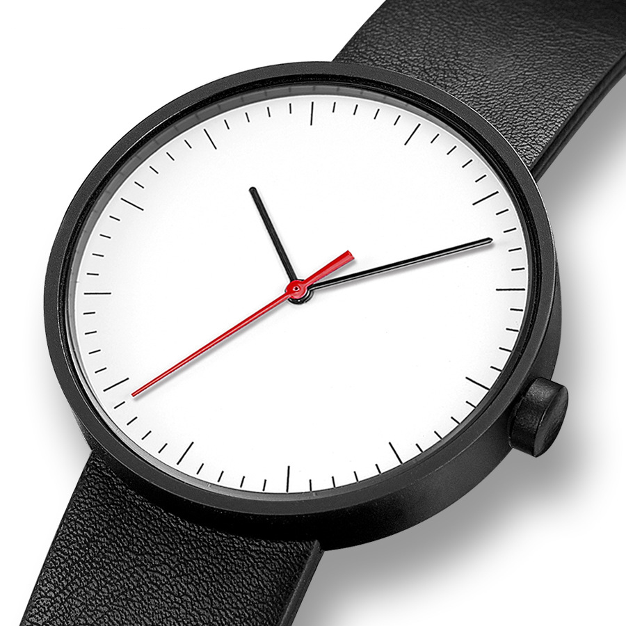 UTHAI Watch Men Simple Trendy  - Leather Watch Band Men avis et prix