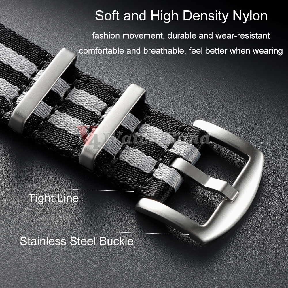 XL Super Long Size 330mm Nylon - Perlon Strap Woven avis et prix